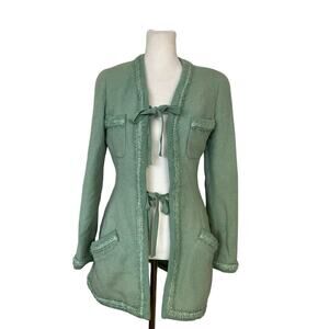 Rare Vintage Chanel Boutique Bouclé Jacket Fall 1994 Runway Collector Piece